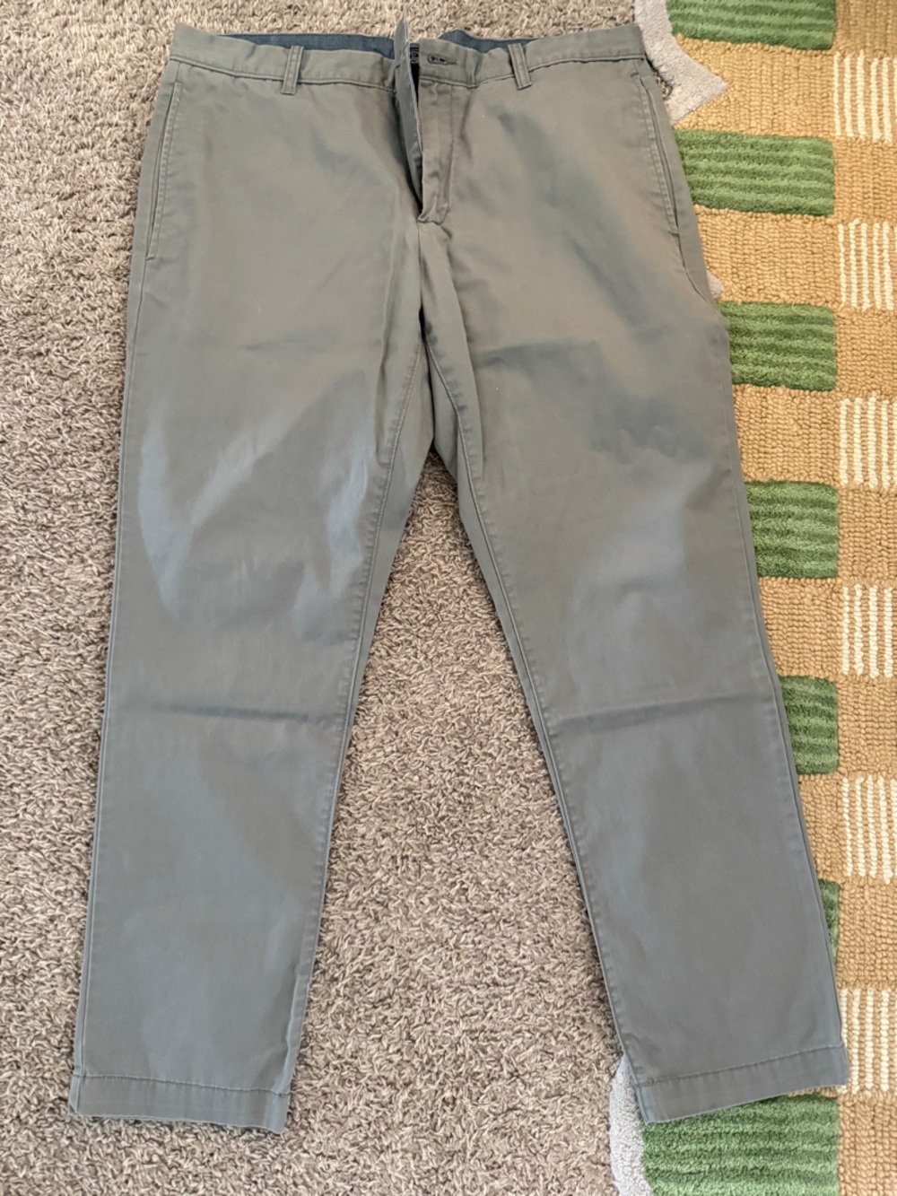Gap Khakis Construction Grey 36x30